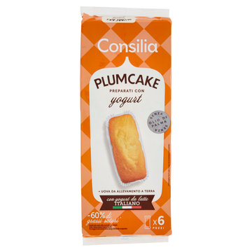 Consilia Plum Cake Preparati con Yogurt 6x33 g