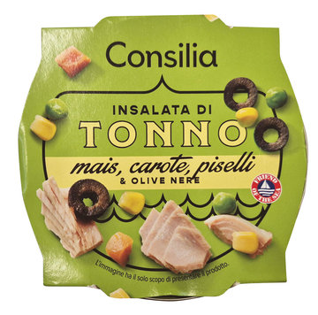 Consilia Insalata di Tonno e Mais 160 g