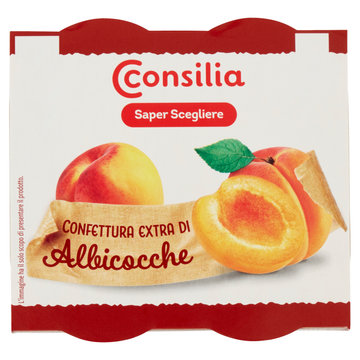Consilia Confettura di Albicocche 4x25 g