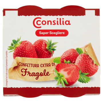 Consilia Confettura di Fragole 4x25 g