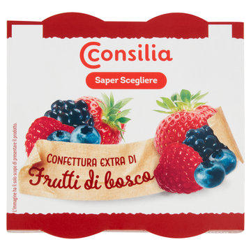 Consilia Confettura di Frutti di Bosco 4x25 g