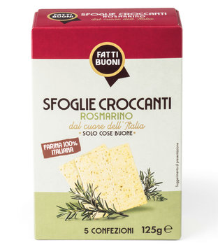 Sfoglie croccanti rosmarino Fatti Buoni 125g