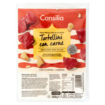 Consilia Scelte Premium Tortellini alla Carne con Grana Padano 250 g