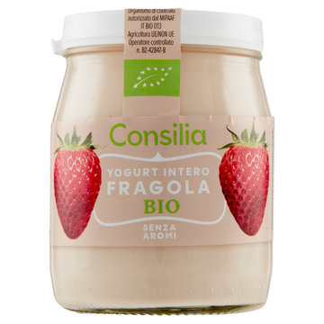 Consilia Yogurt Intero Fragola Biologico 150 g
