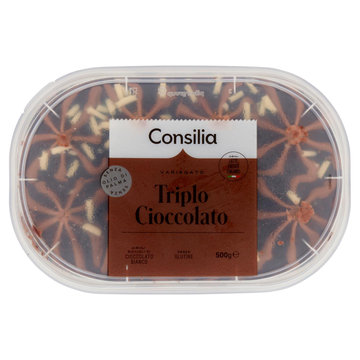 Consilia Saper Scegliere Gelato Triplo Cioccolato 500 g