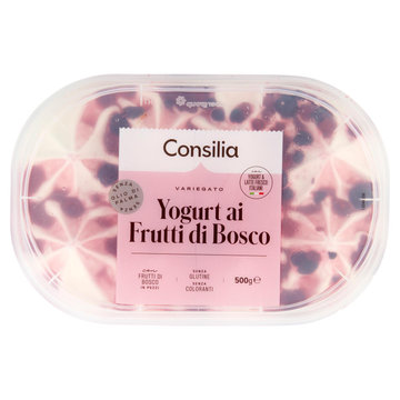 Consilia Scelte Premium Vaschetta Yogurt Frutti di Bosco 500g