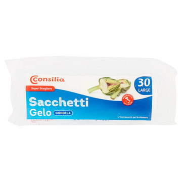 Consilia Saper Scegliere Sacchetti Gelo Large cm 40x50 30 pz