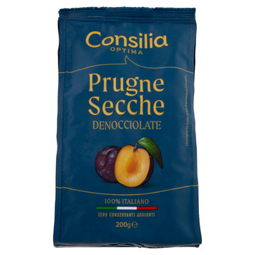 Consilia Optima Prugne Secche Denocciolate 100% Italiane 200 g