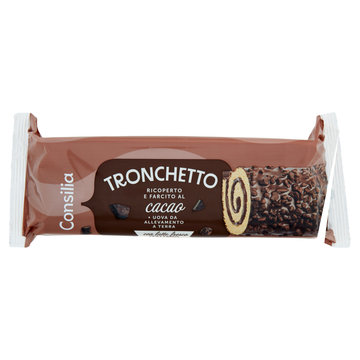 Consilia Roll Farcito e Ricoperto al Cacao 300 g