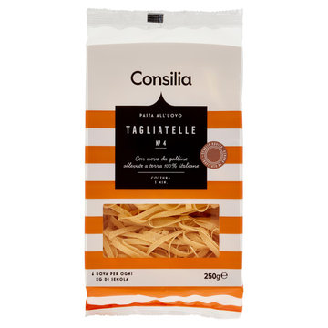 Consilia Pasta all'Uovo Tagliatelle N.4 250 g