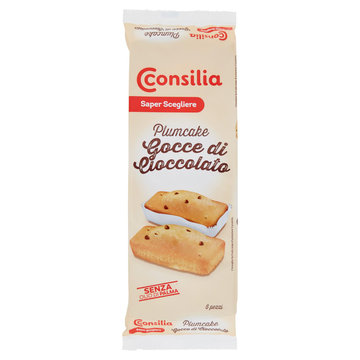 Consilia Plum Cake con Gocce di Cioccolato 6x35 g