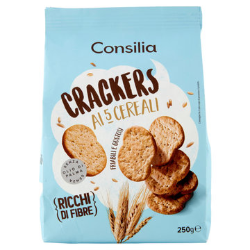 Consilia Crackers ai 5 Cereali 250 g