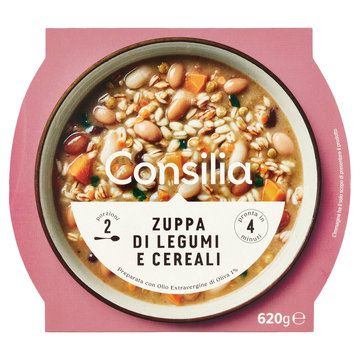 Zuppa di legumi e cereali Consilia conf. 620gr