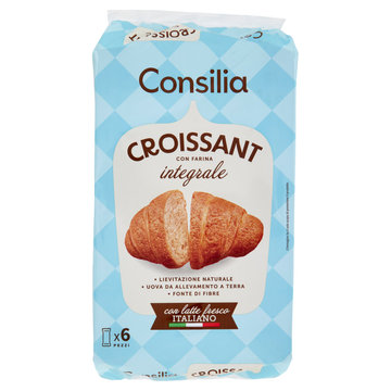 Consilia saper scegliere croissant integrali 6 pezzi 240 gr