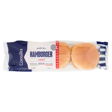 Consilia Pane per Hamburger 6 pezzi 300 g