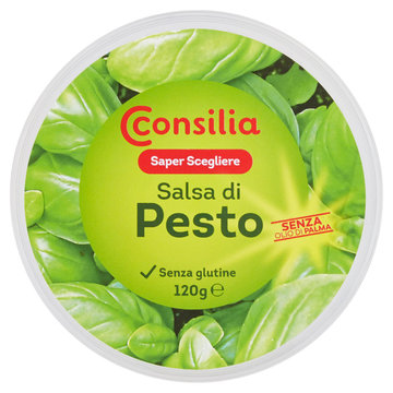 Consilia Saper Scegliere Salsa di Pesto 130 g (senza olio di palma)