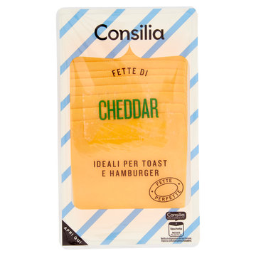 Cheddar a fette consilia 140 gr