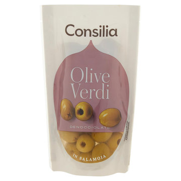 Consilia Olive Verdi Denocciolate in Salamoia 180 g